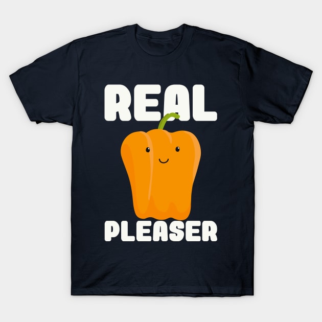 Real Pepper (People) Pleaser - Vegetarian Vegan T-Shirt by PozureTees108